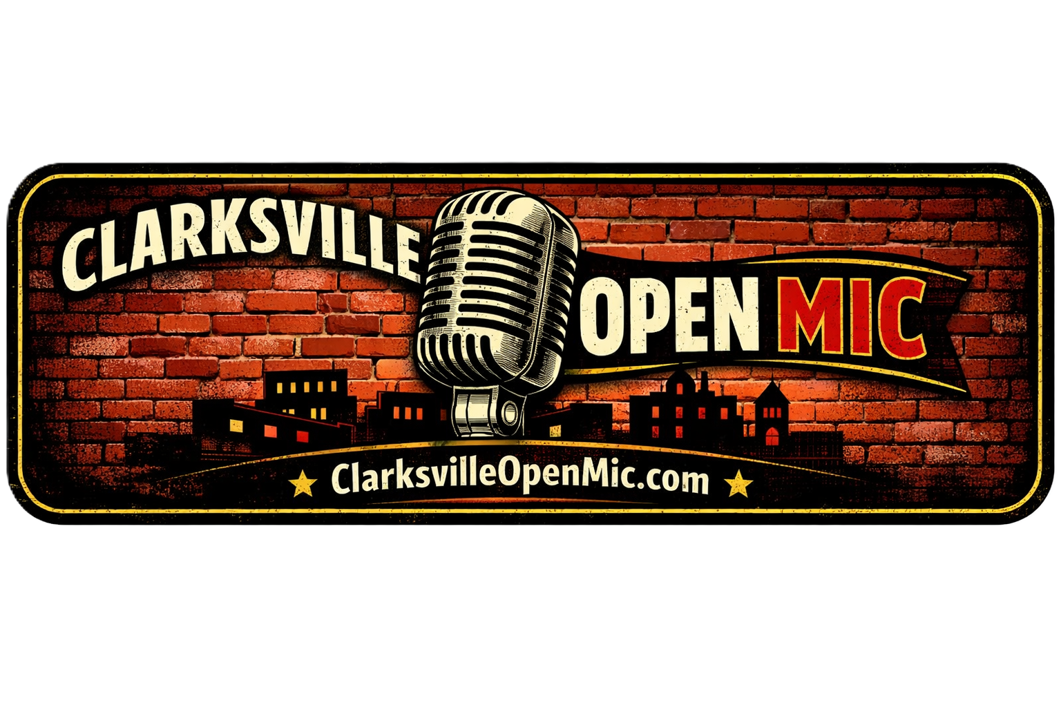 Clarksville Open Mic Logo